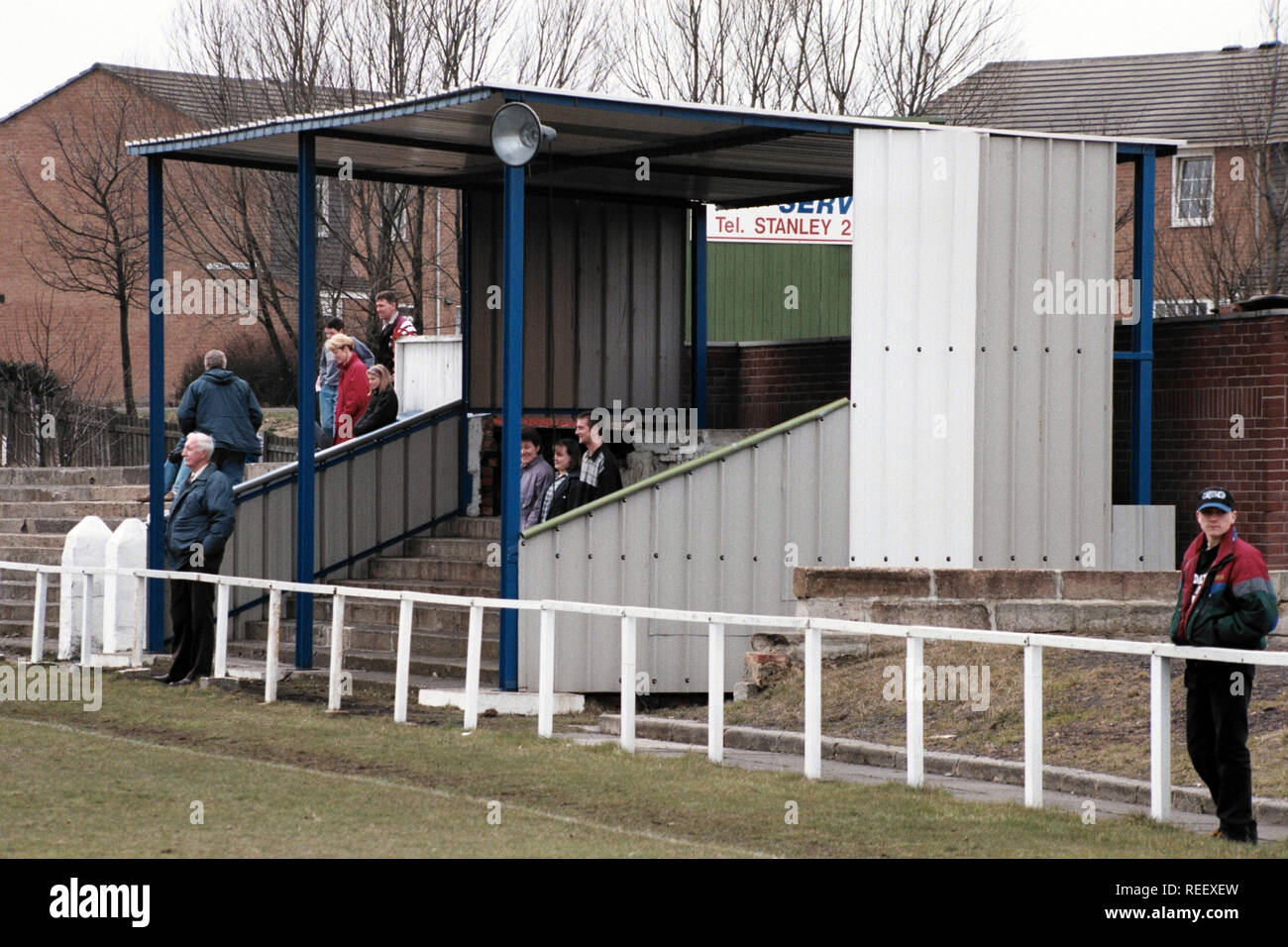 General view of Annfield Plain FC Football Ground, Derwent Park