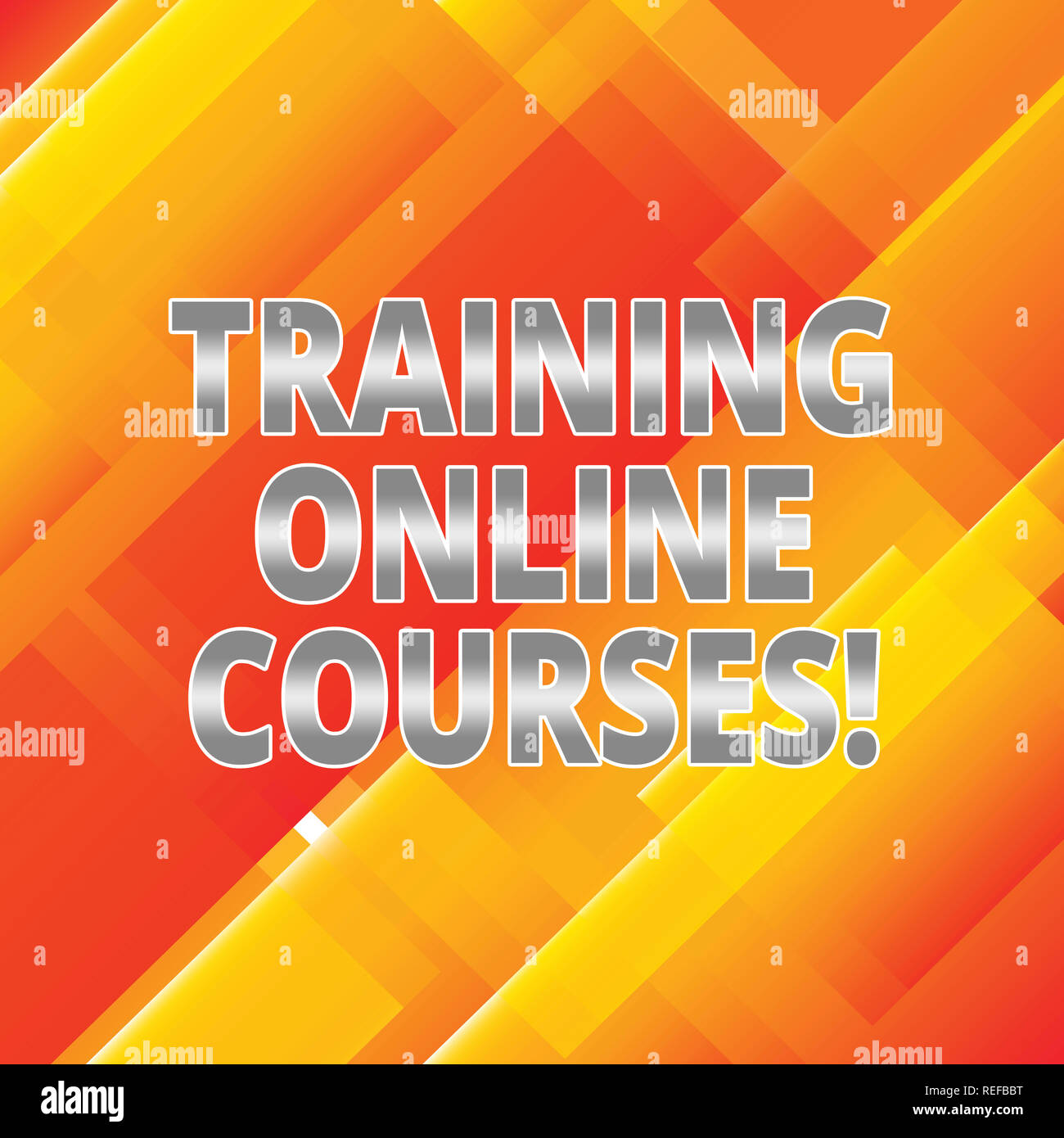 Word writing text Training Online Courses. Business concept for deliver ...