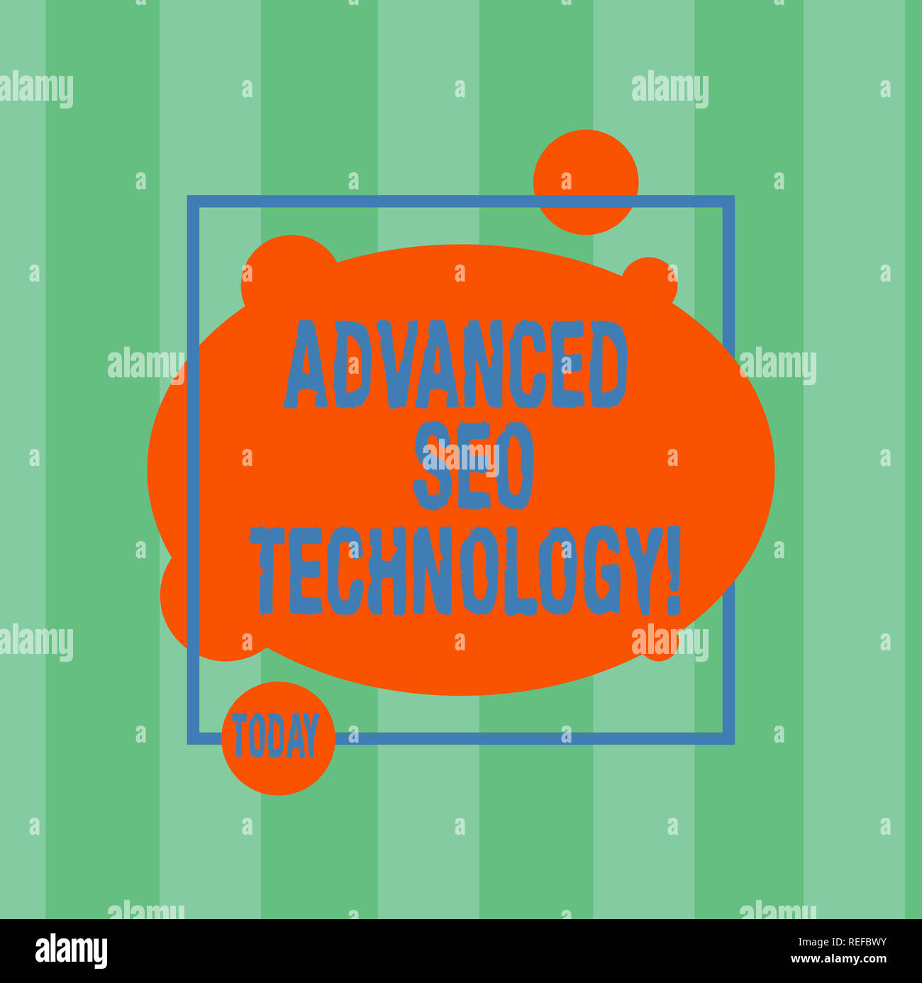 Writing note showing Advanced Seo Technology. Business photo showcasing ...