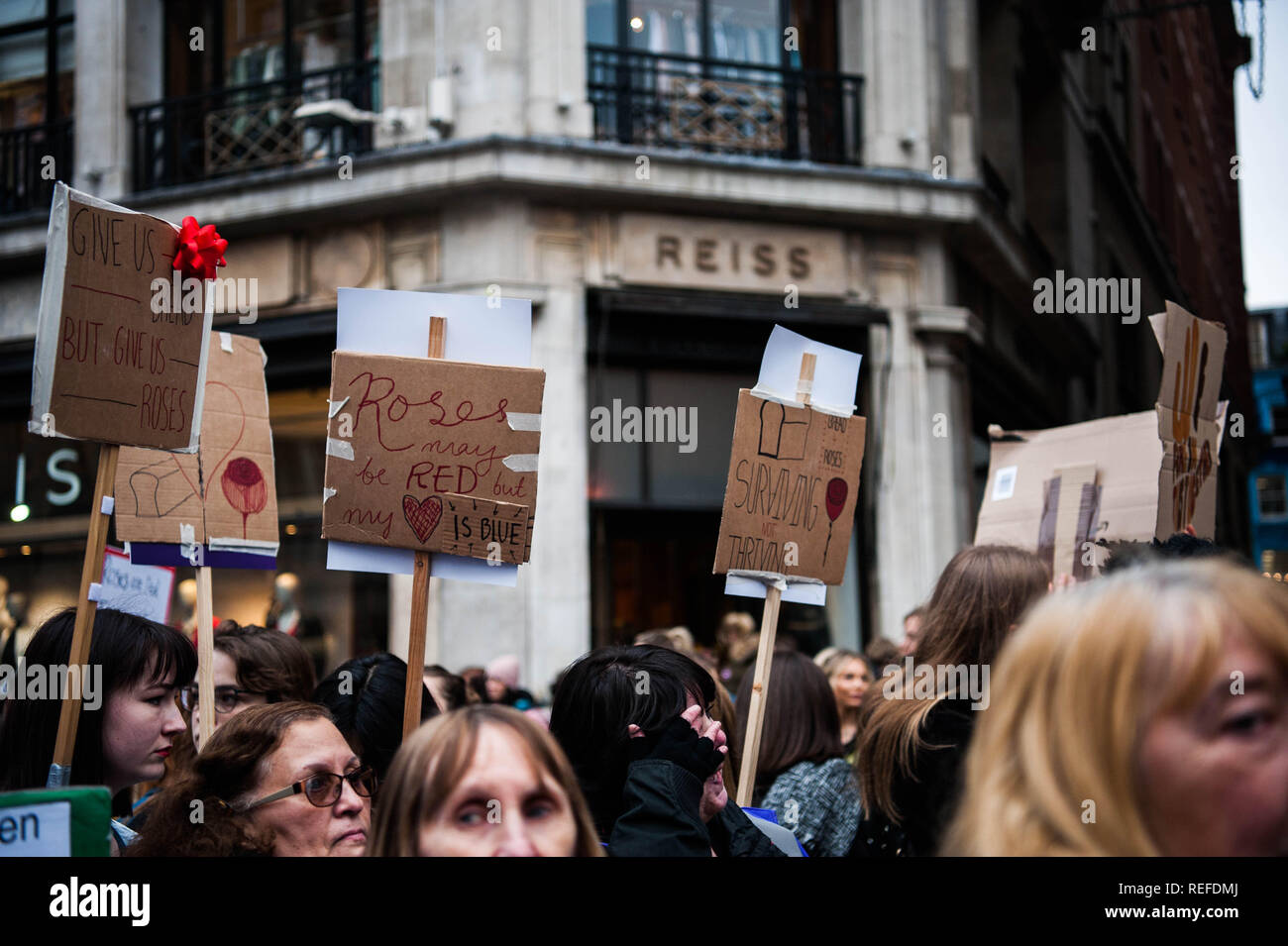 London, UK. 19th Jan 2019. An annual tradition that has become a significant global event ever since its launch in 2017. Stock Photo