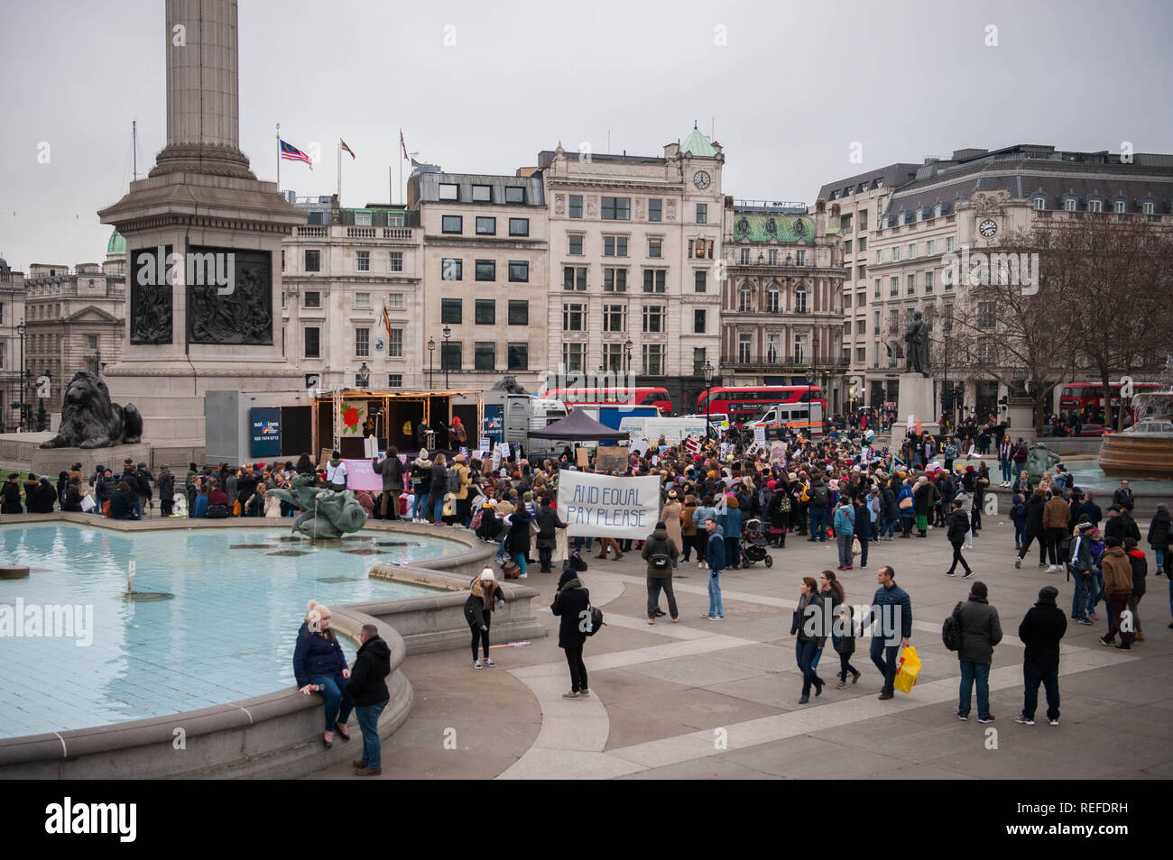 London, UK. 19th Jan 2019. An annual tradition that has become a significant global event ever since its launch in 2017. Stock Photo