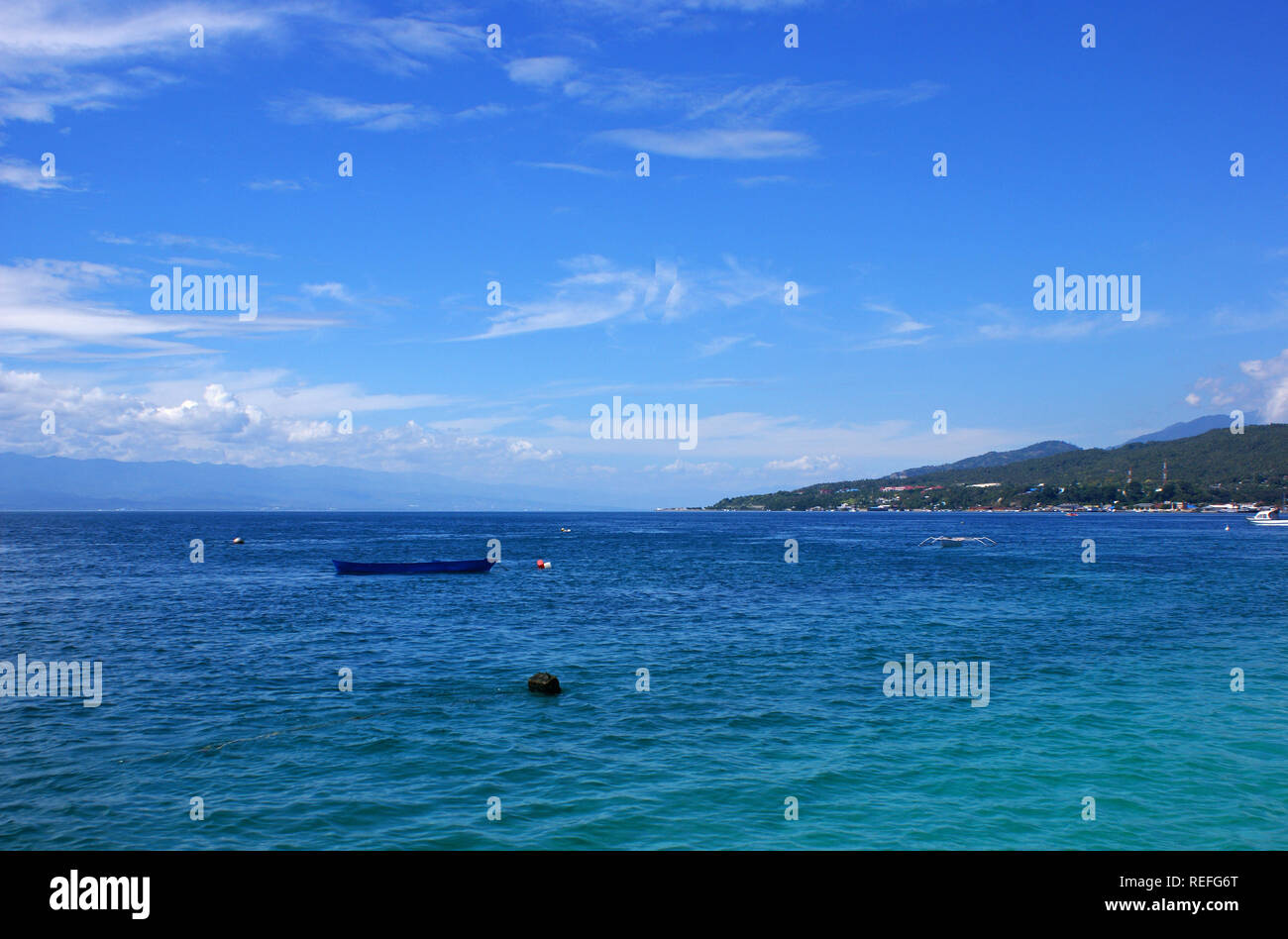 Tanjung Karang Beach, Donggala, Central Sulawesi, Indonesia Stock Photo