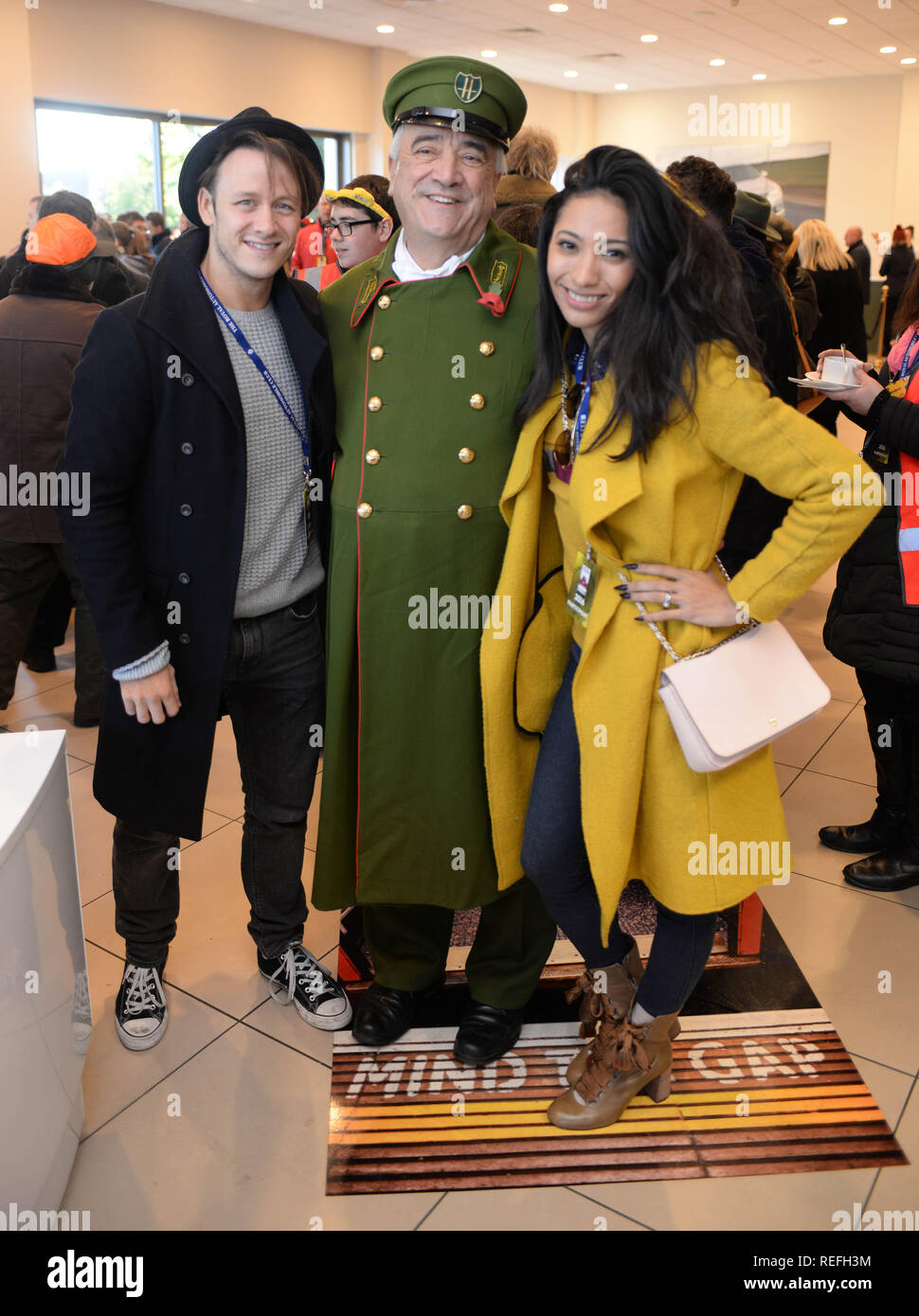 Celebs at harrods