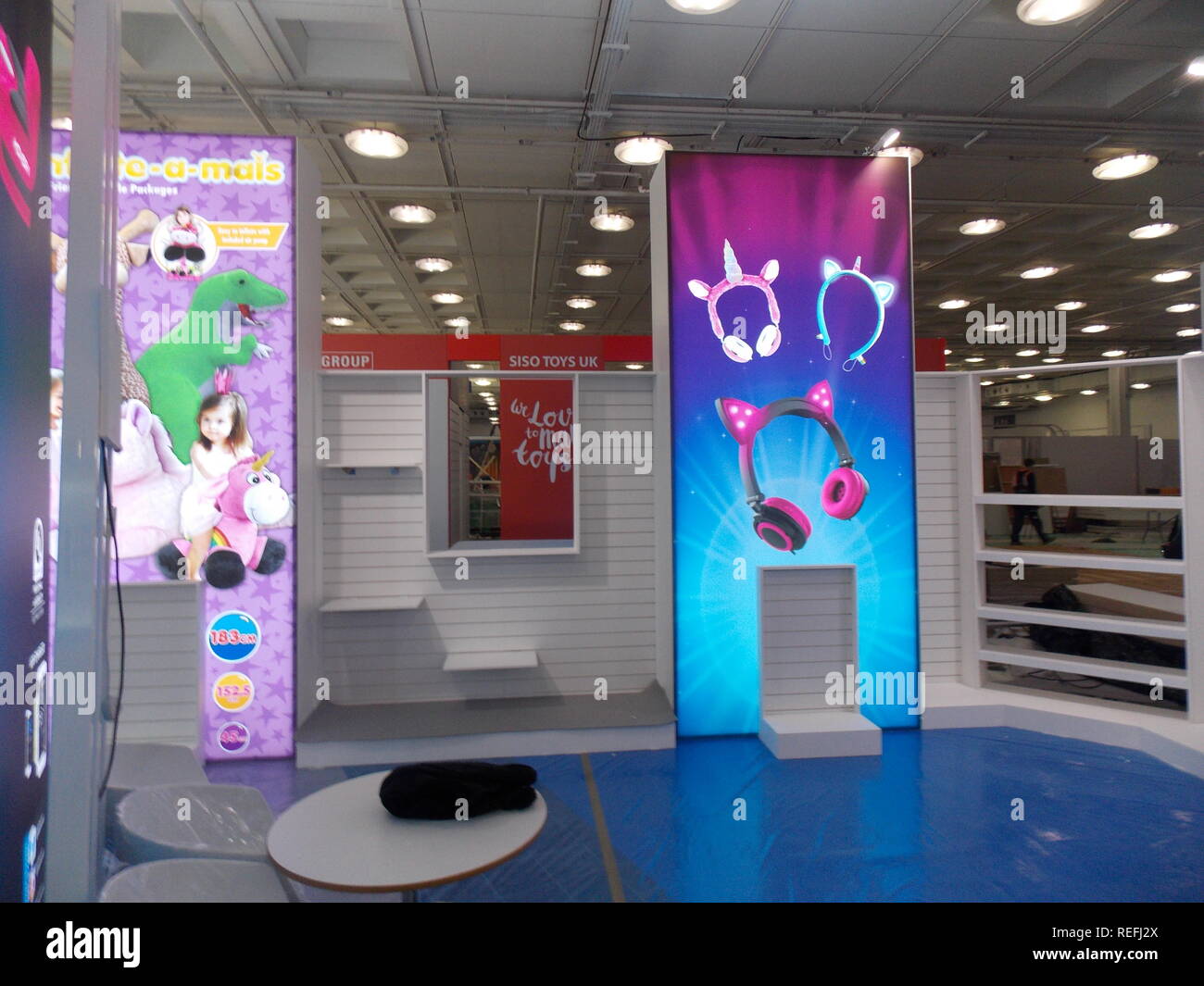 Olympia toy fair 2019, London Stock Photo Alamy