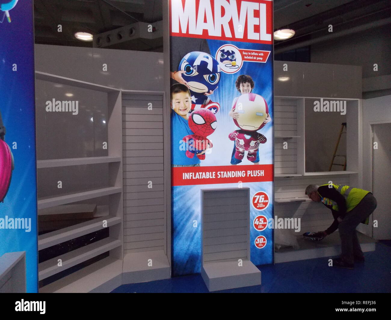 Olympia toy fair 2019, London Stock Photo Alamy