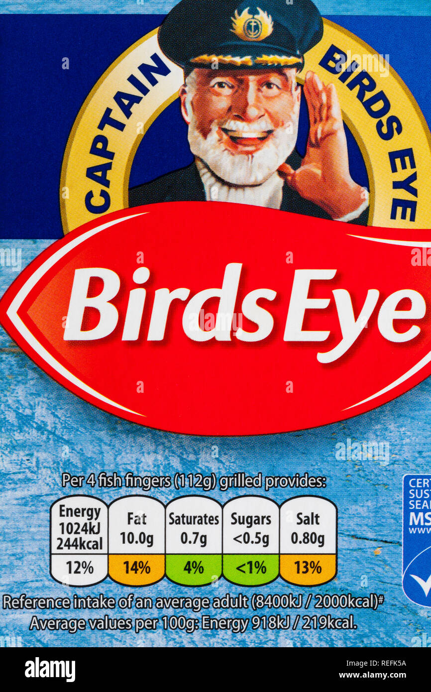 Captain birdseye hi-res stock photography and images - Alamy