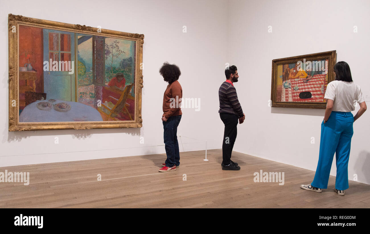 Tate Modern London Uk 21 January 2019 The Uk S First