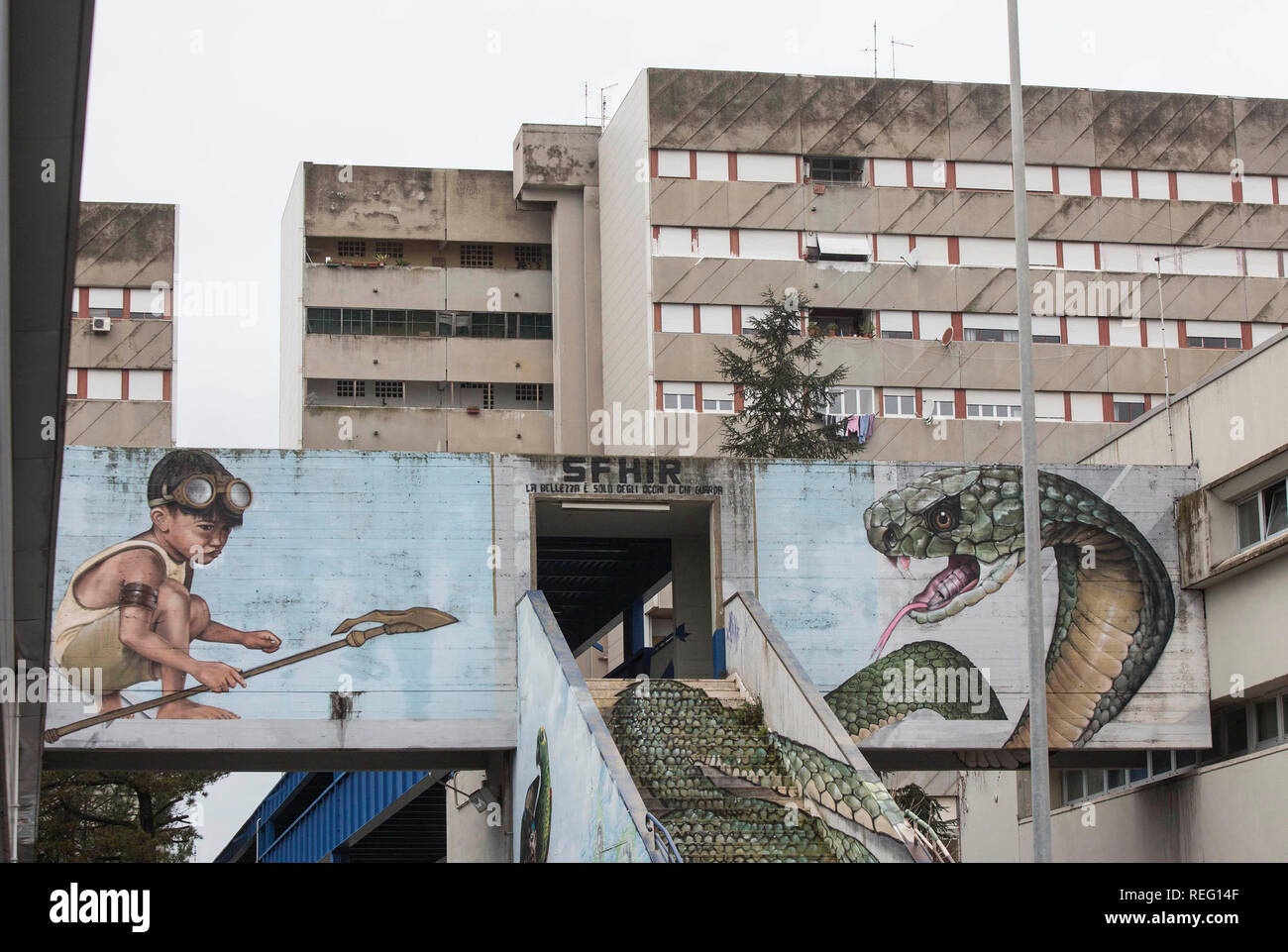 Serpentone Roma Foto LaPresse - Andrea Panegrossi 21/01/2019 - Roma, ItaliaCronaca ...