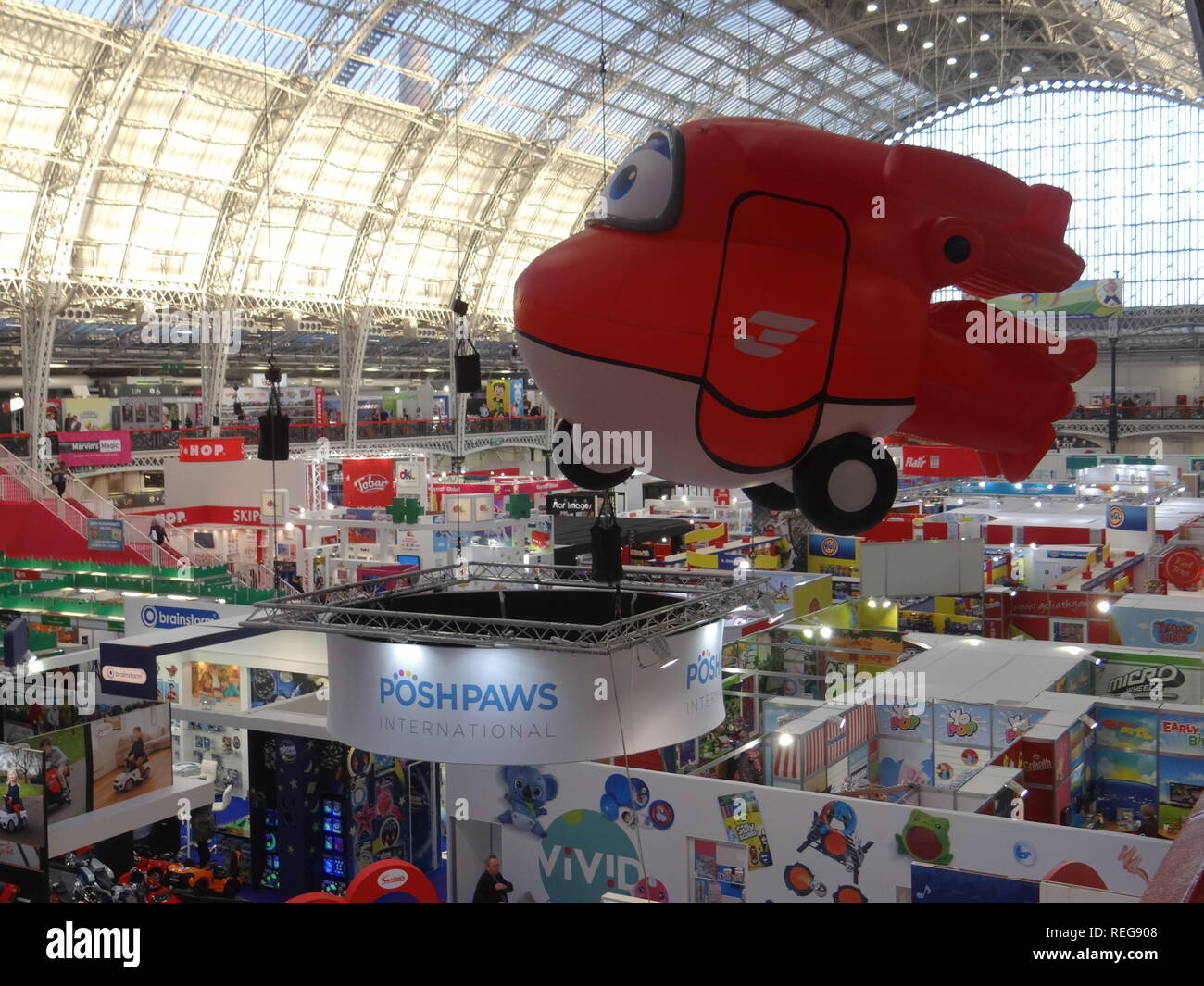 Olympia London, UK. 22nd Jan 2019. London Toy Fair 2019 opens its doors
