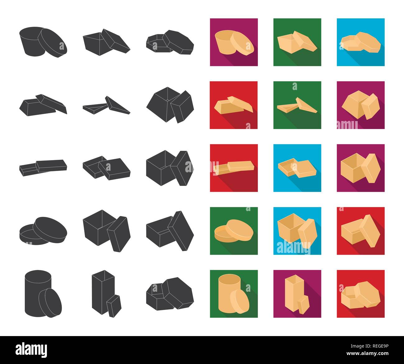black,flat,box,cardboard,case,collection,commodity,container,design ...