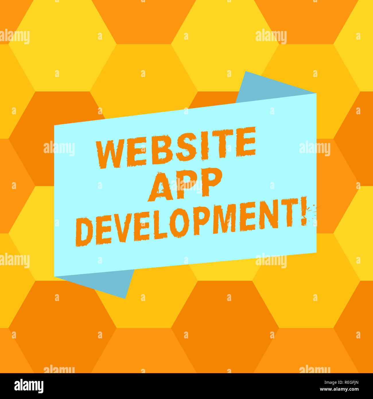 Handwriting Text Writing Website App Development Concept Meaning