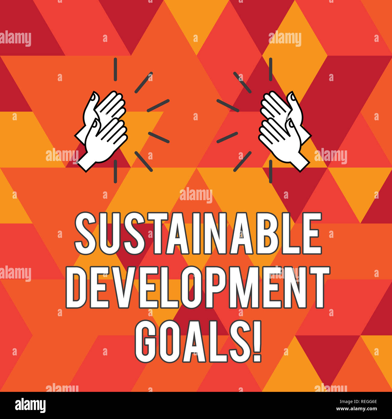 Writing note showing Sustainable Development Goals. Business photo ...