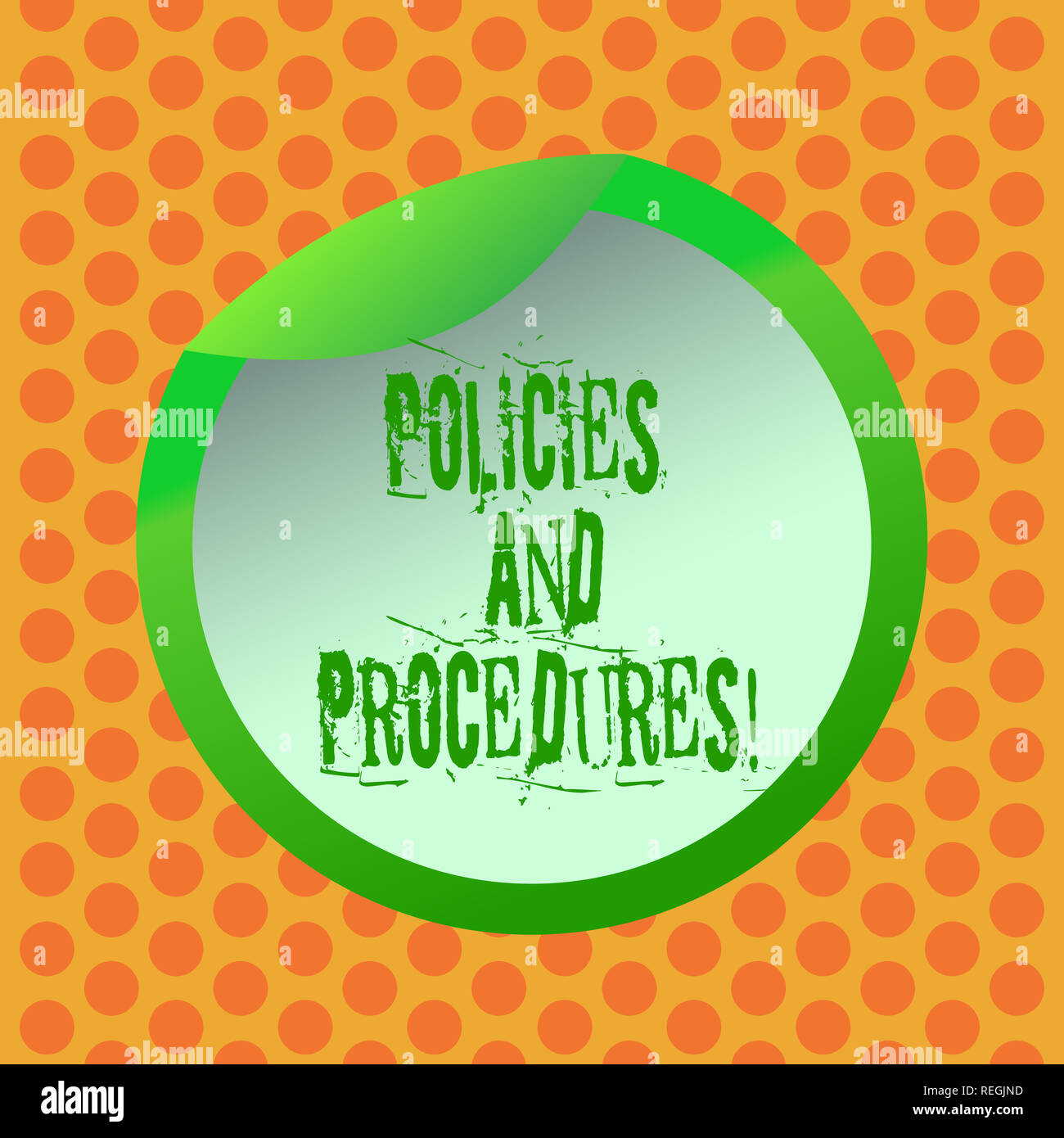 Writing note showing Policies And Procedures. Business photo showcasing ...