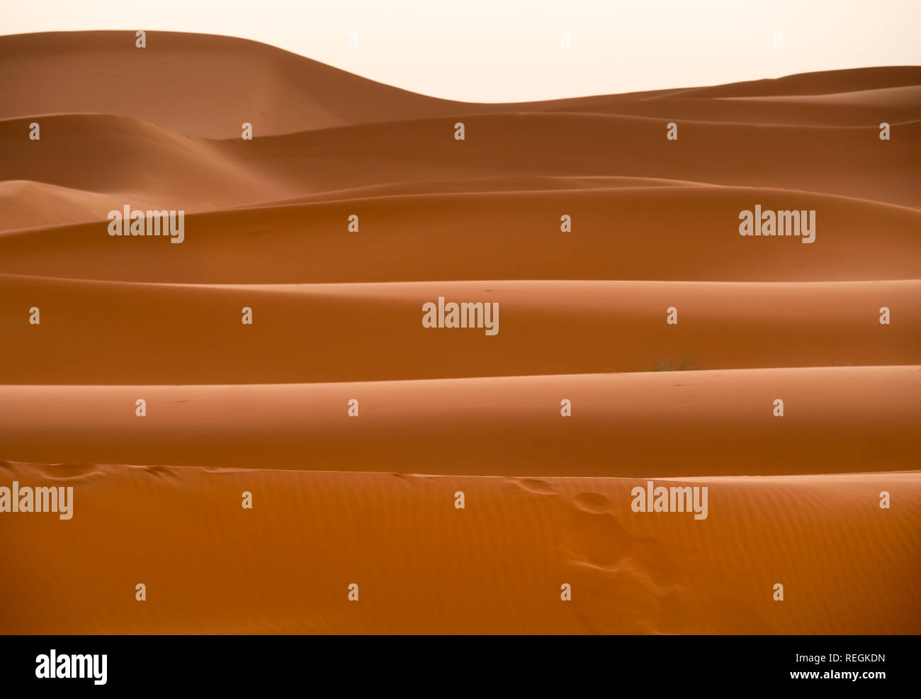 The Beauty Of Merzouga Desert Dunes During The Sunset Morocco Stock Photo Alamy