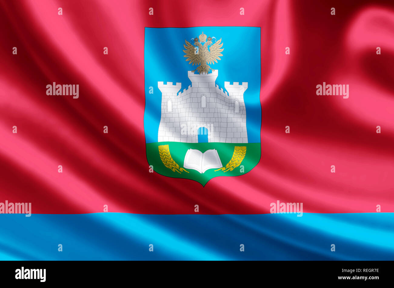 Oryol state - Oblast - flag, Russia Stock Photo - Alamy