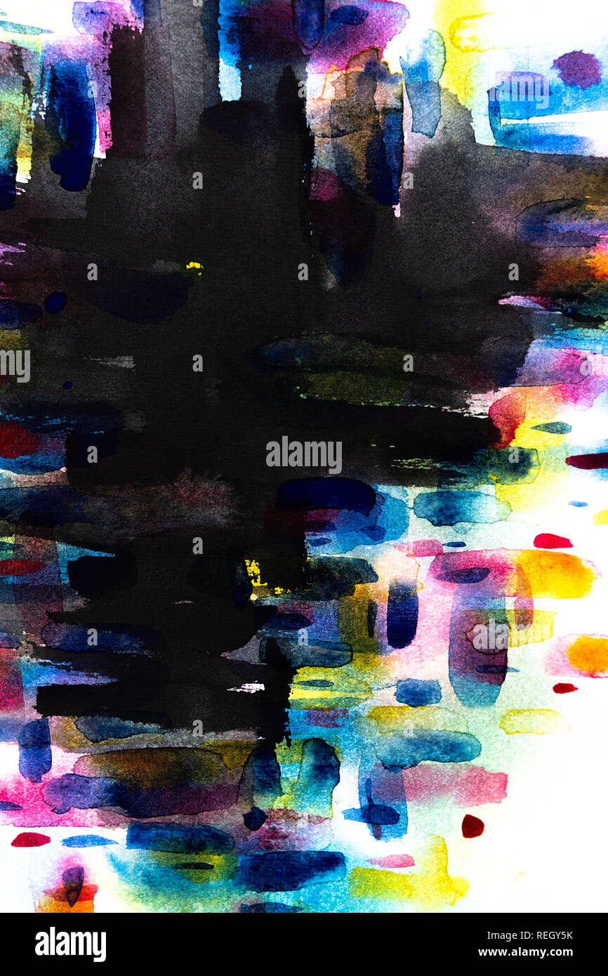 Layers of paint with stunning texture Stock Photo Alamy