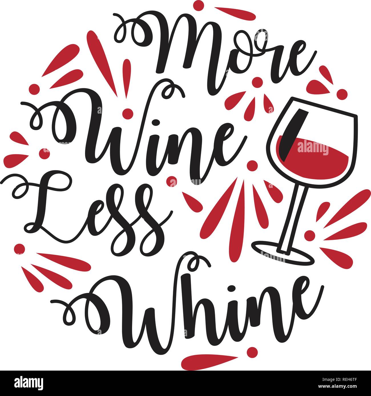 Funny Wine Quote and Saying. 100 vector best for graphic in your goods  Stock Vector Image \u0026 Art - Alamy, image size:1300x1387