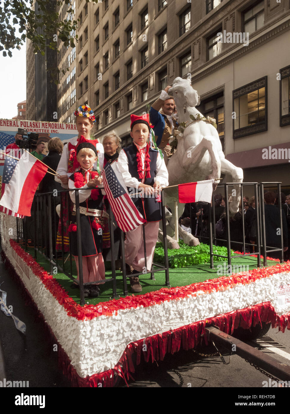 Pulaski Day Parade High Resolution Stock Photography And Images Alamy