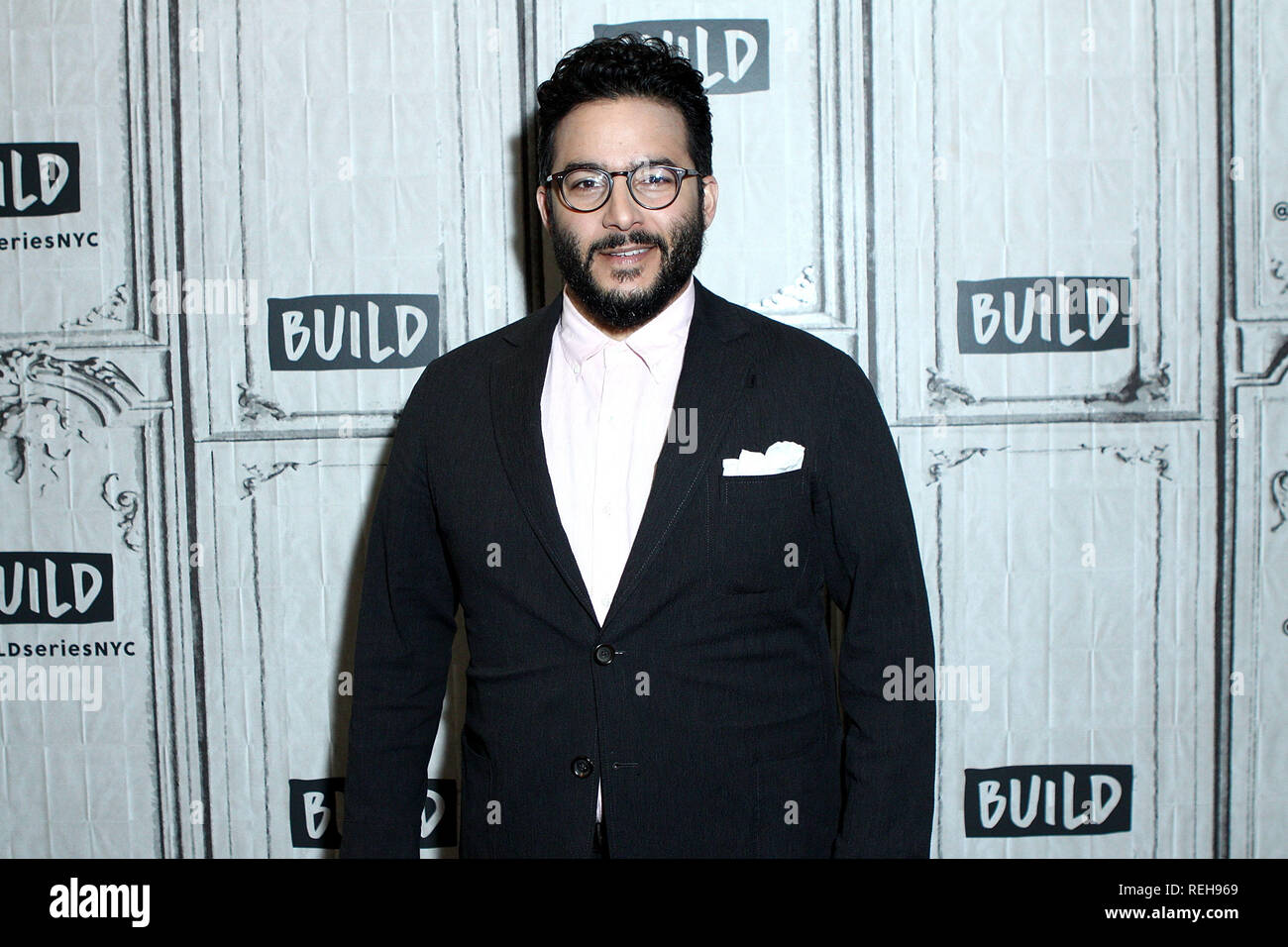 NEW YORK, NY - OCTOBER 19: Ennis Esmer at The Build Series at Build Studio on October 18, 2019 in New York City. (Photo by Steve Mack/S.D. Mack Pictures) Stock Photo