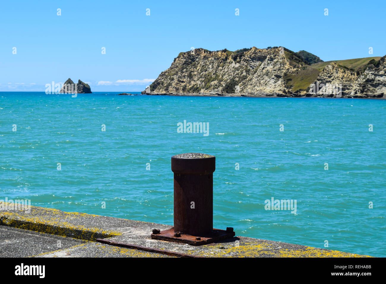 Tolaga bay wharf new zealand hires stock photography and images Alamy