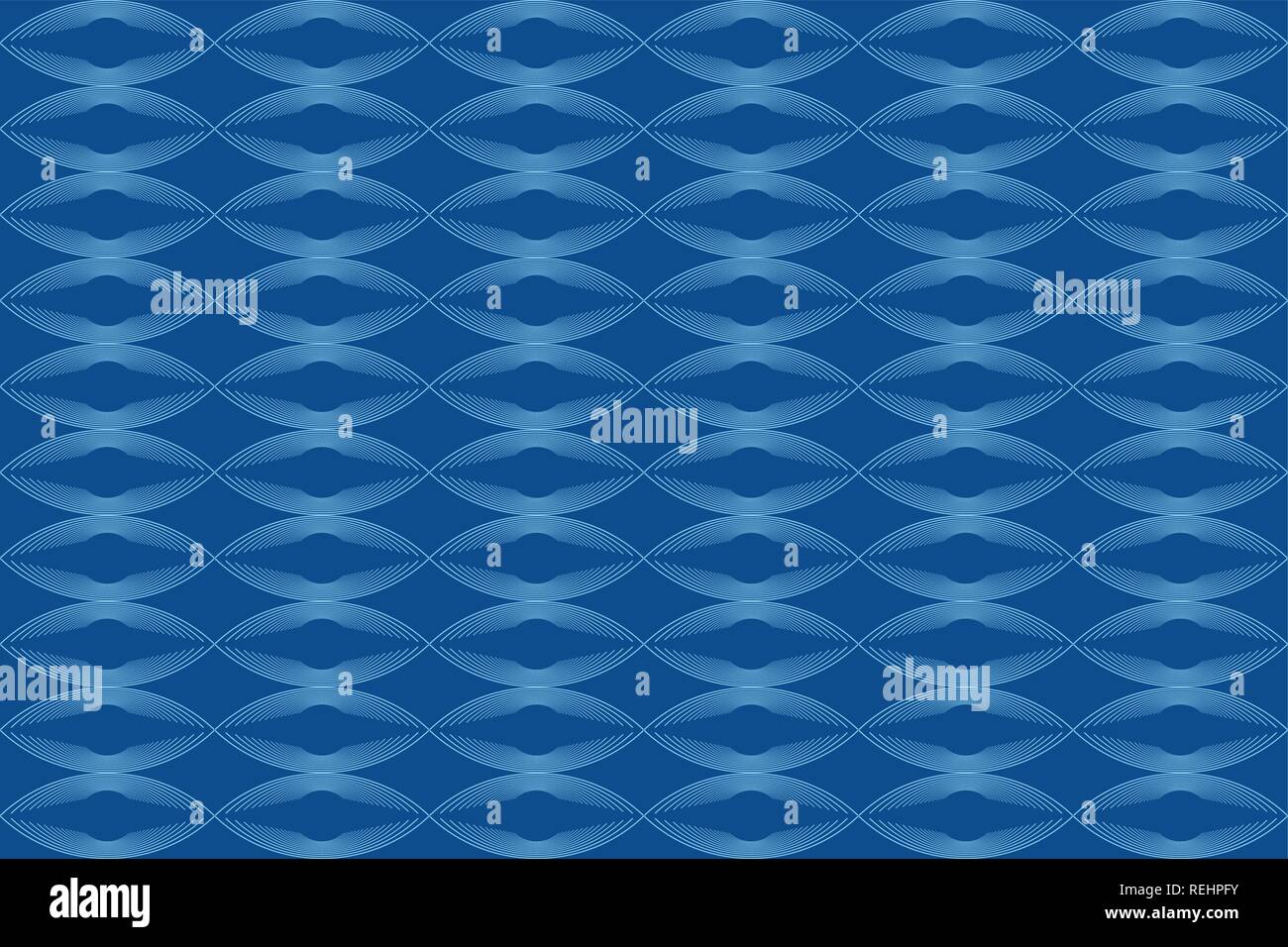 Seamless, abstract background pattern made with lines forming eye shape ...