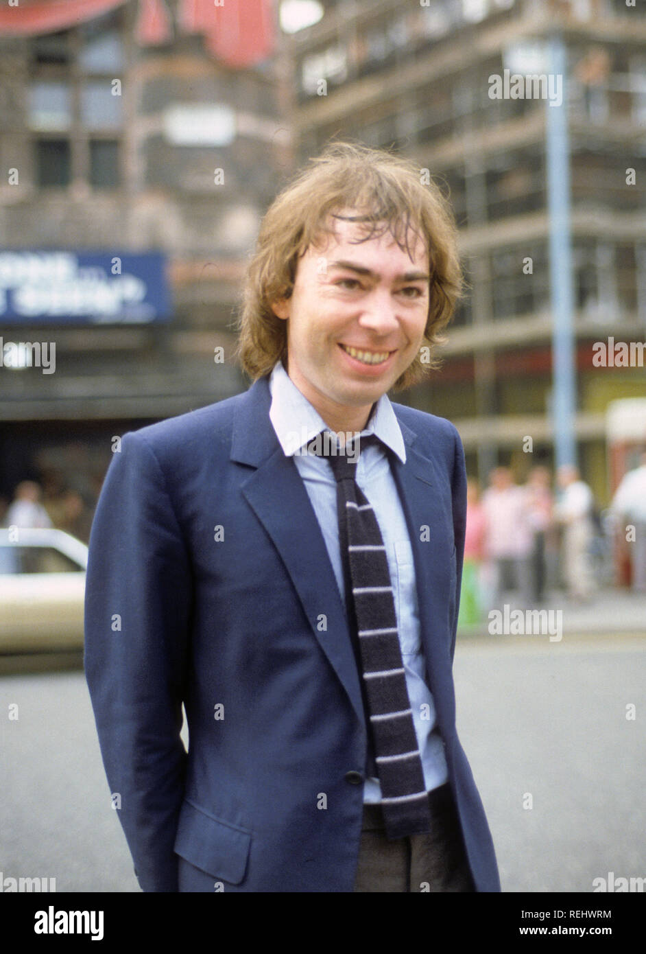 ANDREW LLOYD WEBBER English musicals composer about 1968 Stock Photo