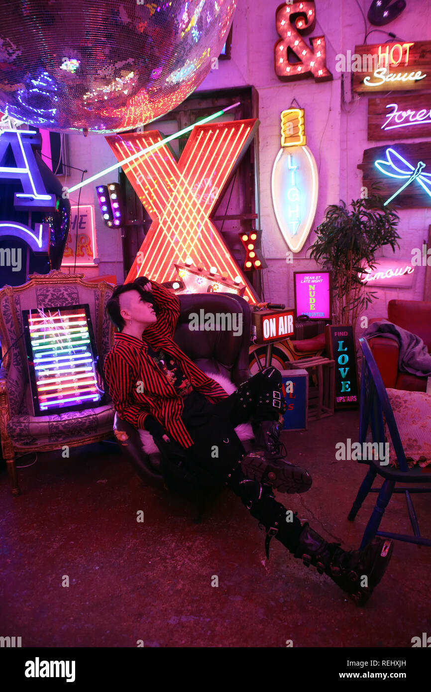 At God's Own Junkyard, Walthamstow, London Stock Photo Alamy