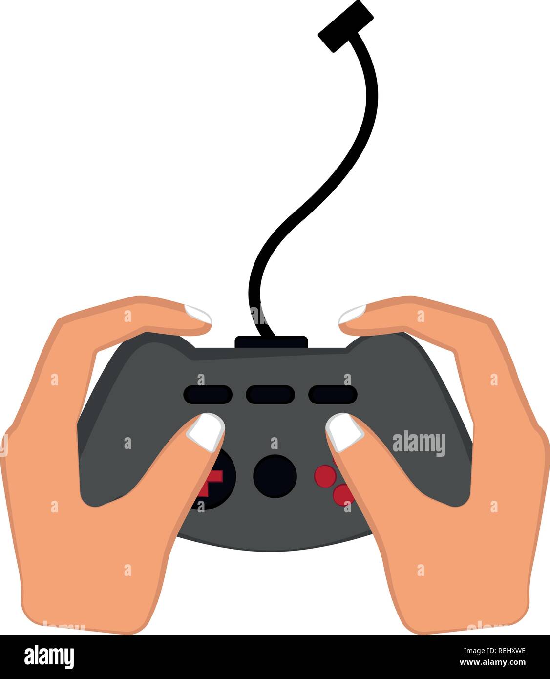 Videogame joystick icon Stock Vector Image & Art - Alamy
