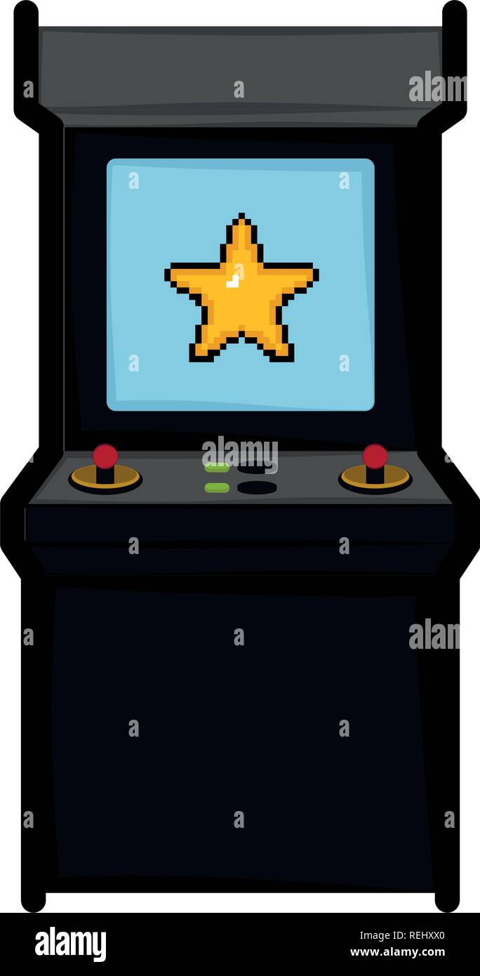 Isolated Arcade Icon Stock Vector Art Illustration Vector Image