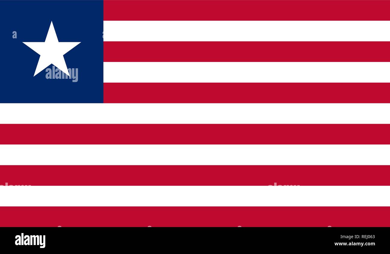 Liberia flag hi-res stock photography and images - Alamy