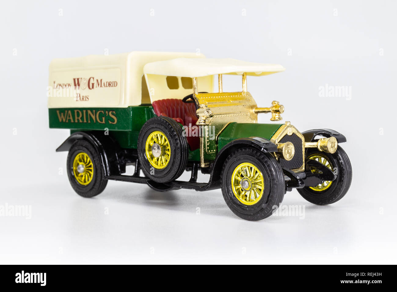 Matchbox Models of Yesteryear Y-13 Crossley Lorry 1918 - Waring's Stock Photo