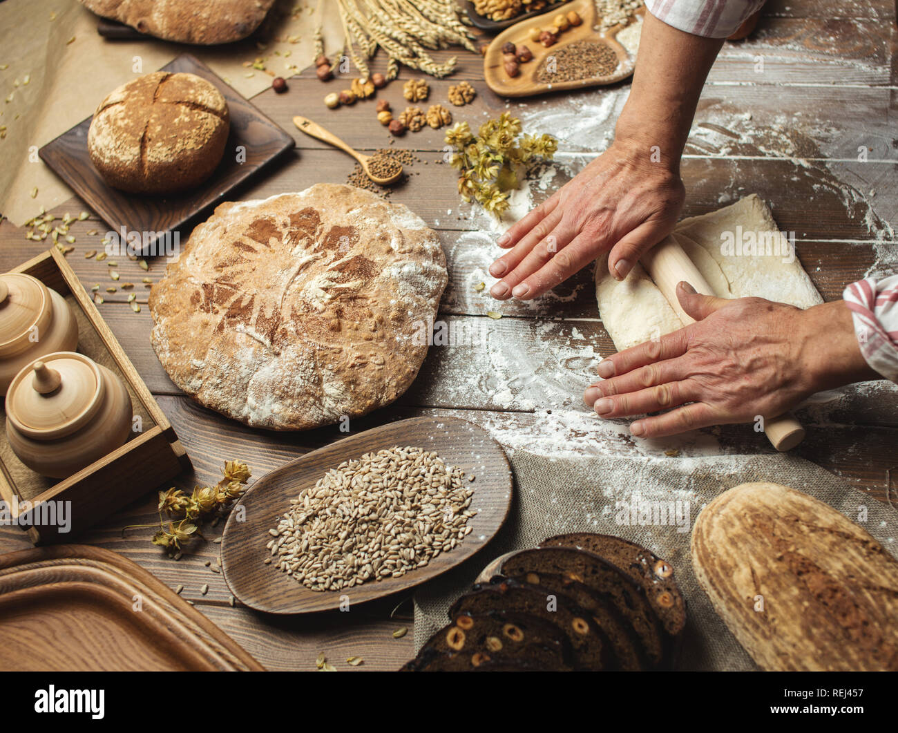 Rolling Table High Resolution Stock Photography and Images Alamy