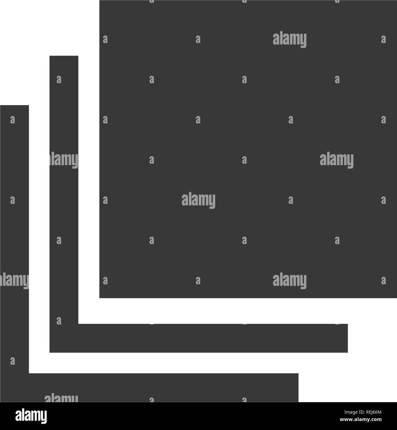 Layers icon . Vector illustration isolated on white Stock Vector Image ...