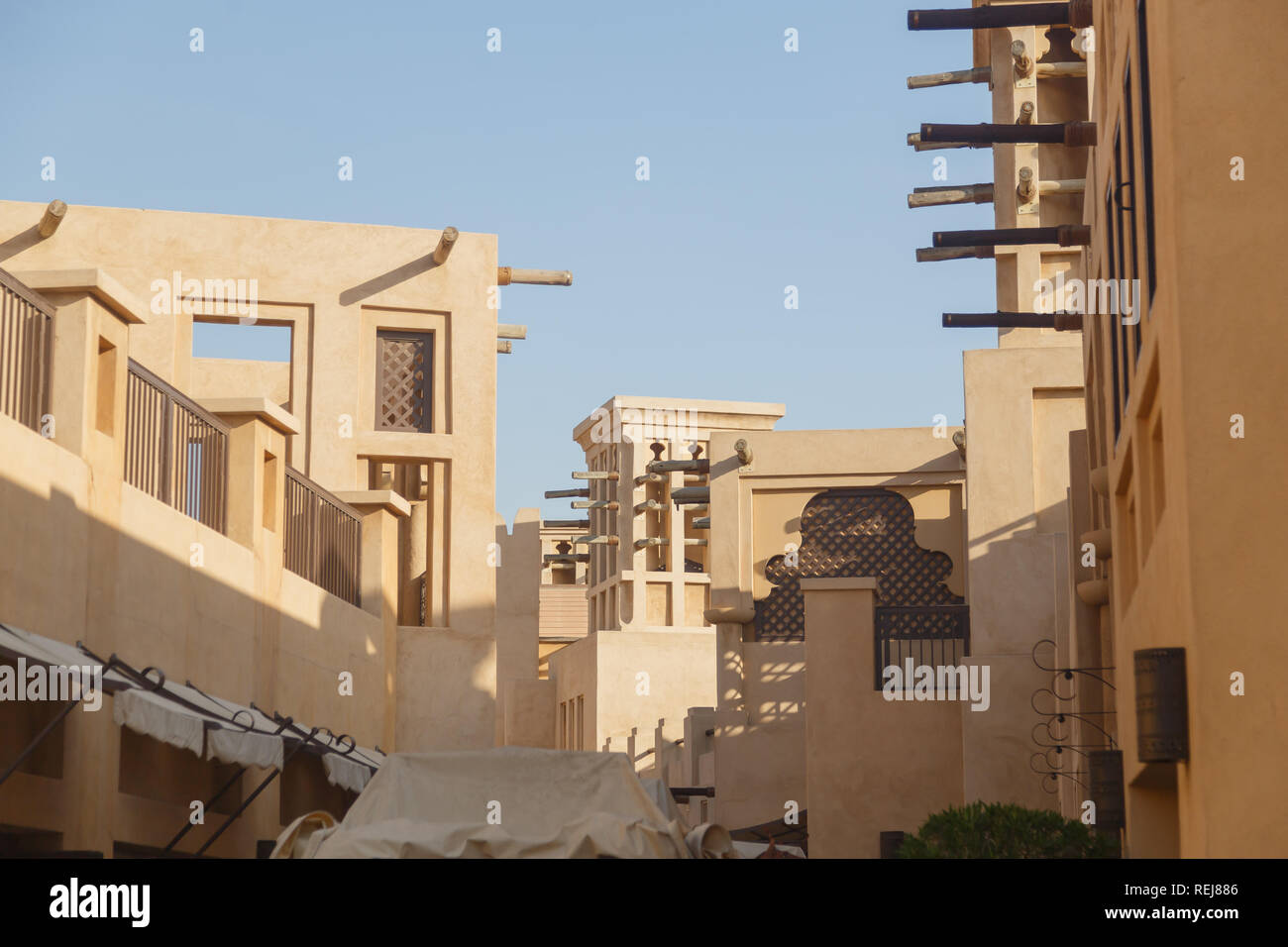 View of historical arabic town Stock Photo Alamy