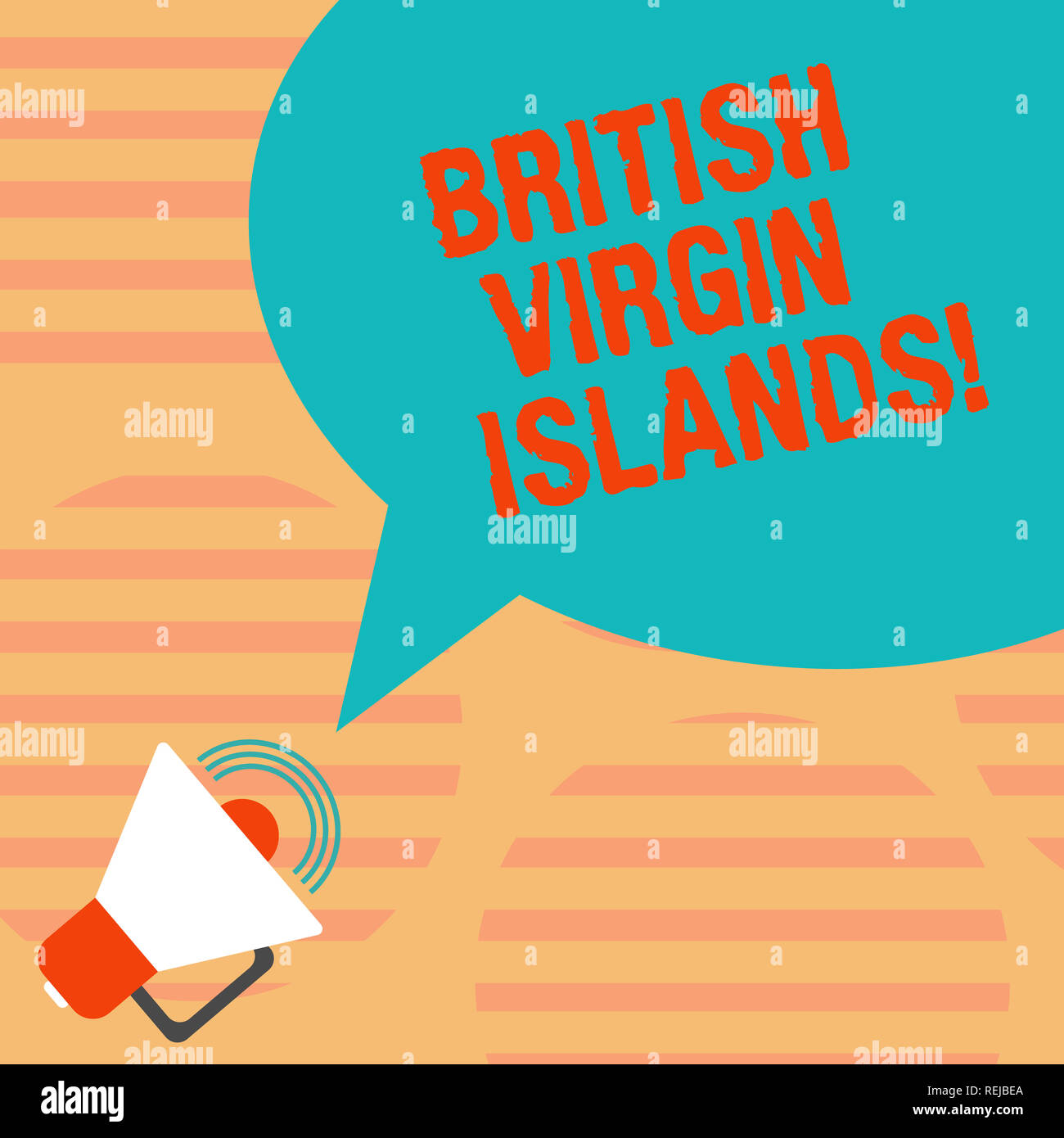 Word writing text British Virgin Islands. Business concept for British ...