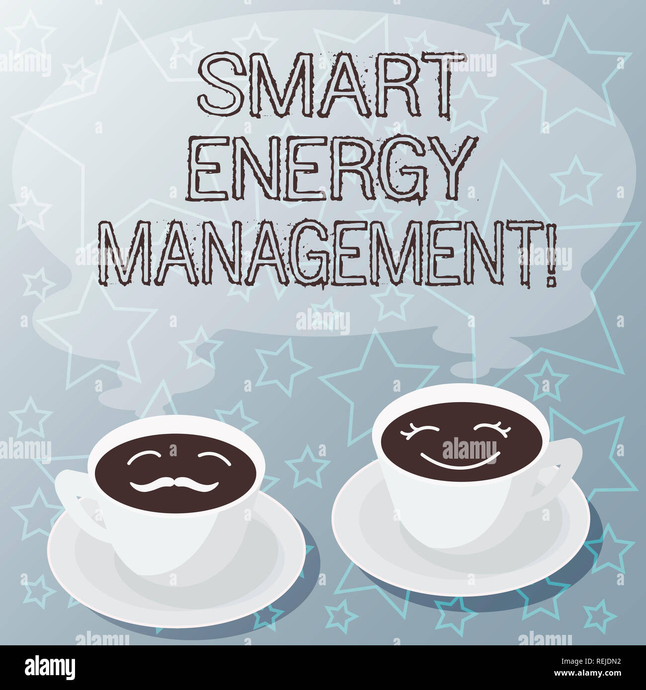 Handwriting text writing Smart Energy Management. Concept meaning