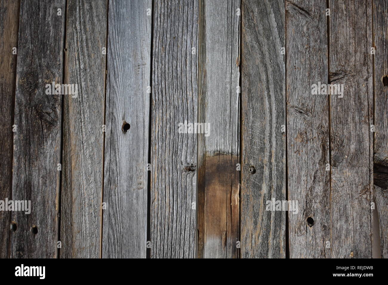 Uneven wooden texture Stock Photo