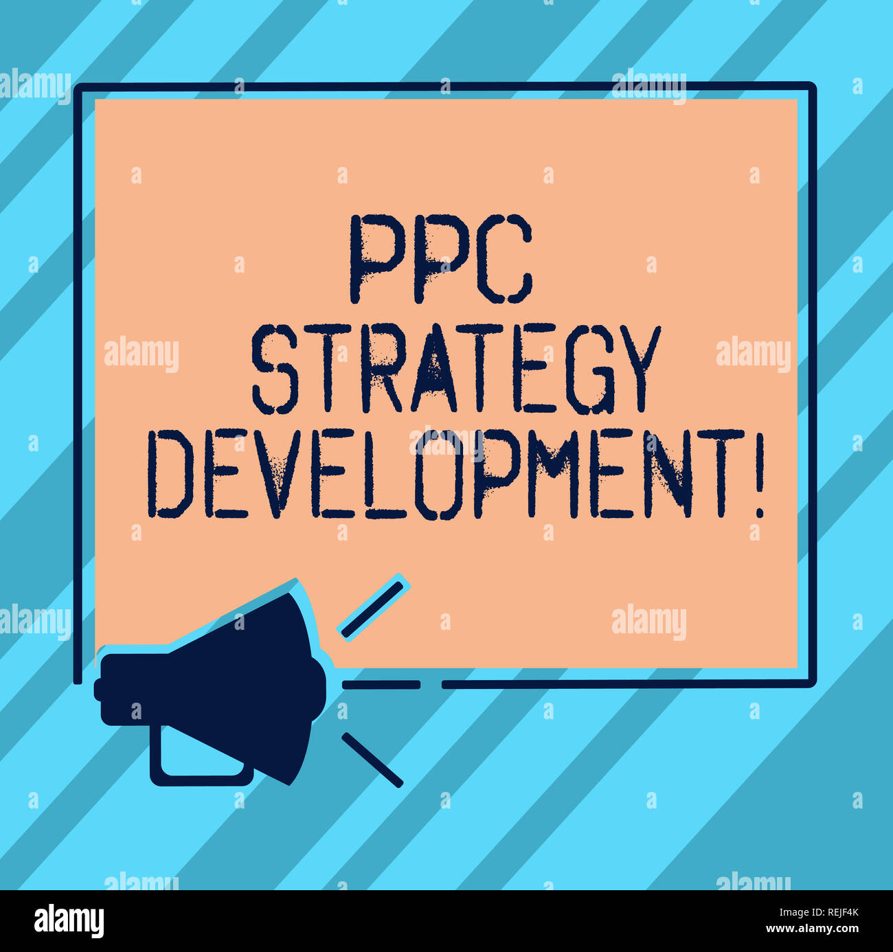 Text sign showing Ppc Strategy Development. Conceptual photo To develop ...