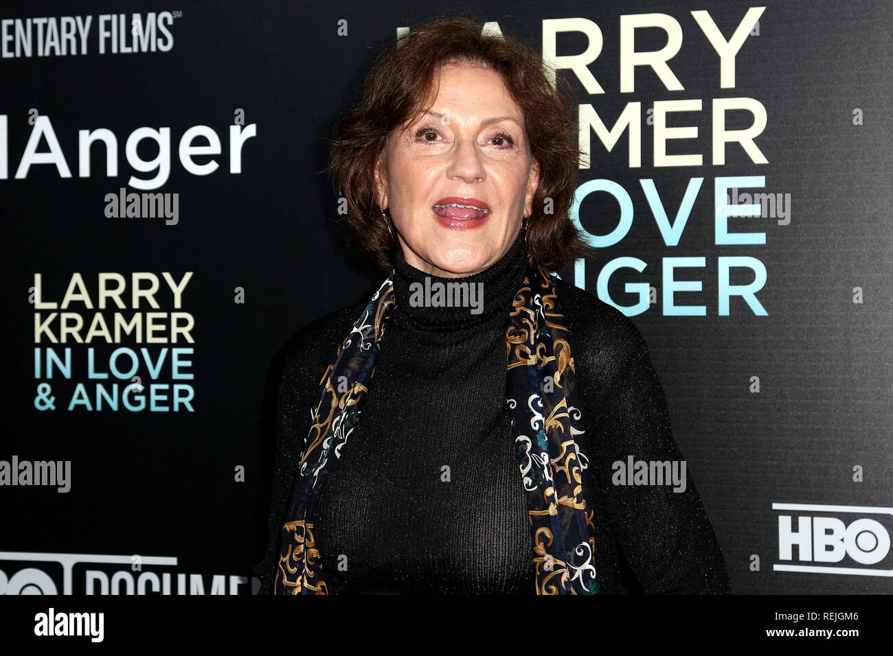 NEW YORK, NY - JUNE 01:  Actress Kelly Bishop attends the 'Larry Kramer In Love And Anger' New York Premiere at Time Warner Center on June 1, 2015 in New York City.  (Photo by Steve Mack/S.D. Mack Pictures) Stock Photo