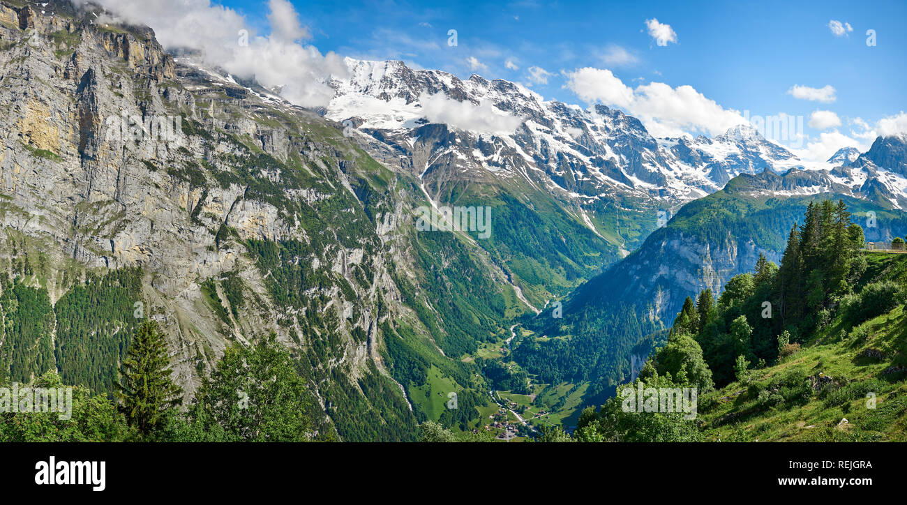 Swiss alps tourism hi-res stock photography and images - Alamy