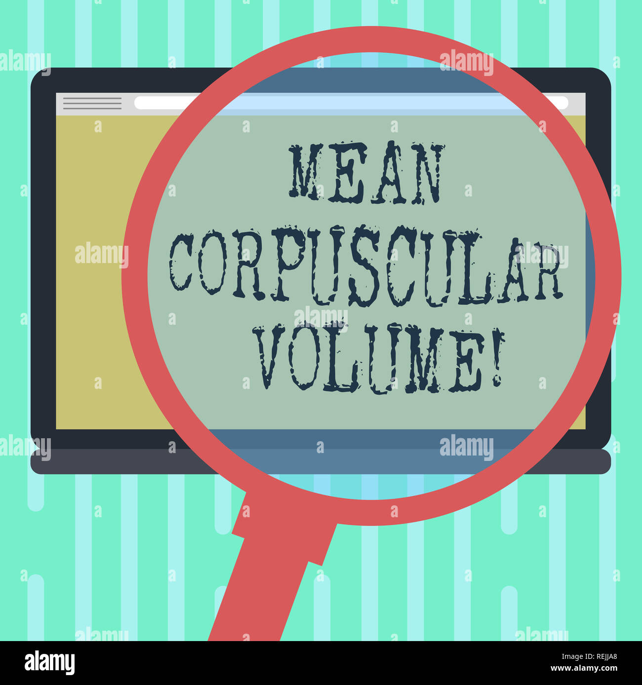 Word writing text Mean Corpuscular Volume. Business concept for average