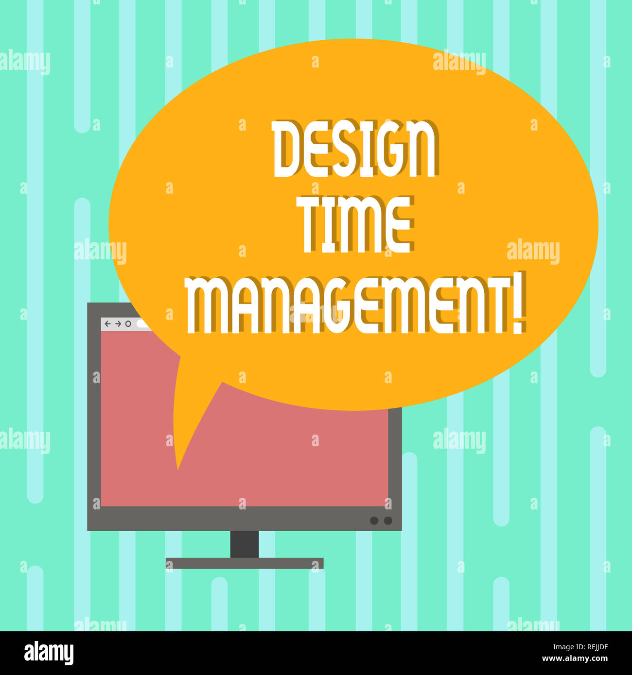 Word writing text Design Time Management. Business concept for ...