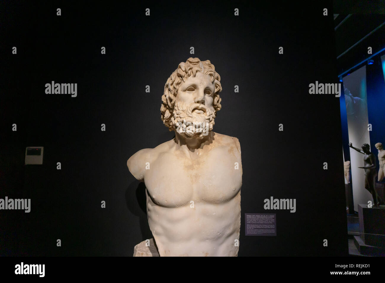 The perfection and beauty of ancient Greek sculpture render one