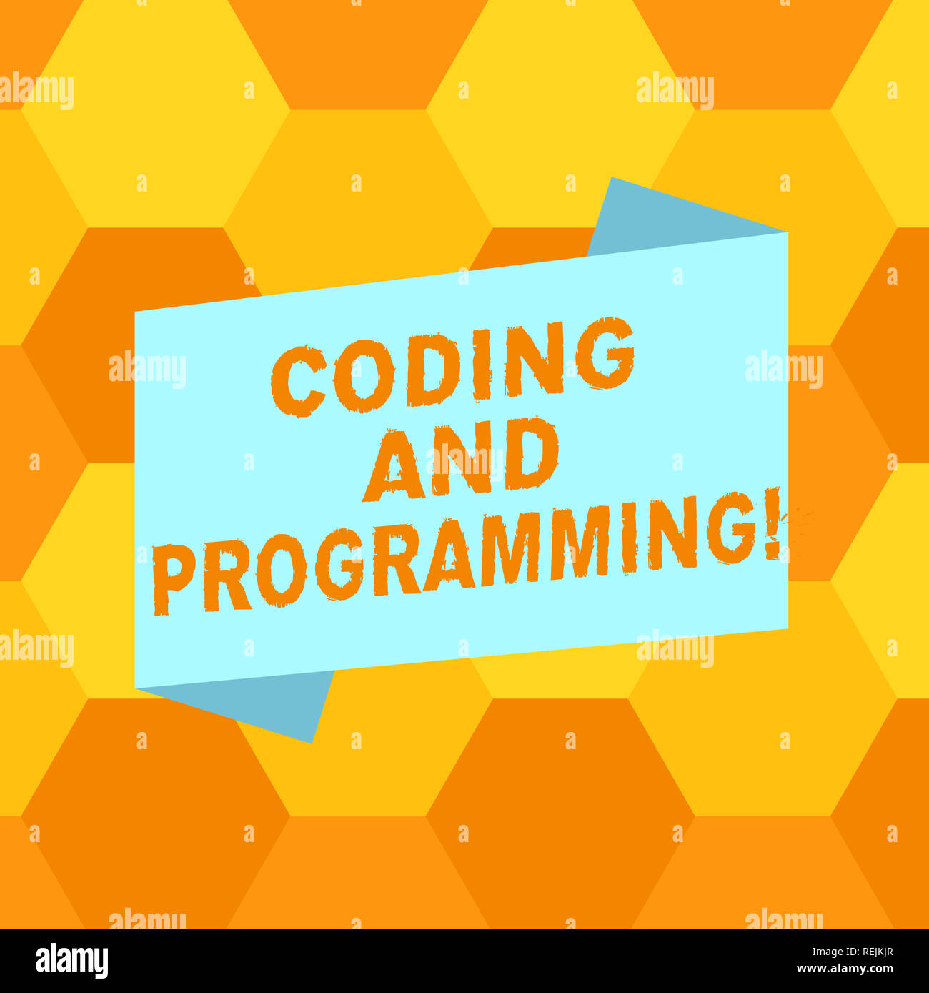 Flat Design Banner Business Programming Stock Photos Flat Design