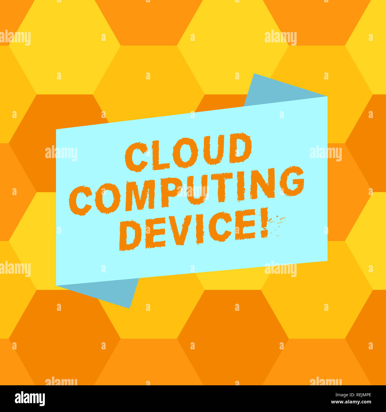 Handwriting text writing Cloud Computing Device. Concept meaning Shared ...