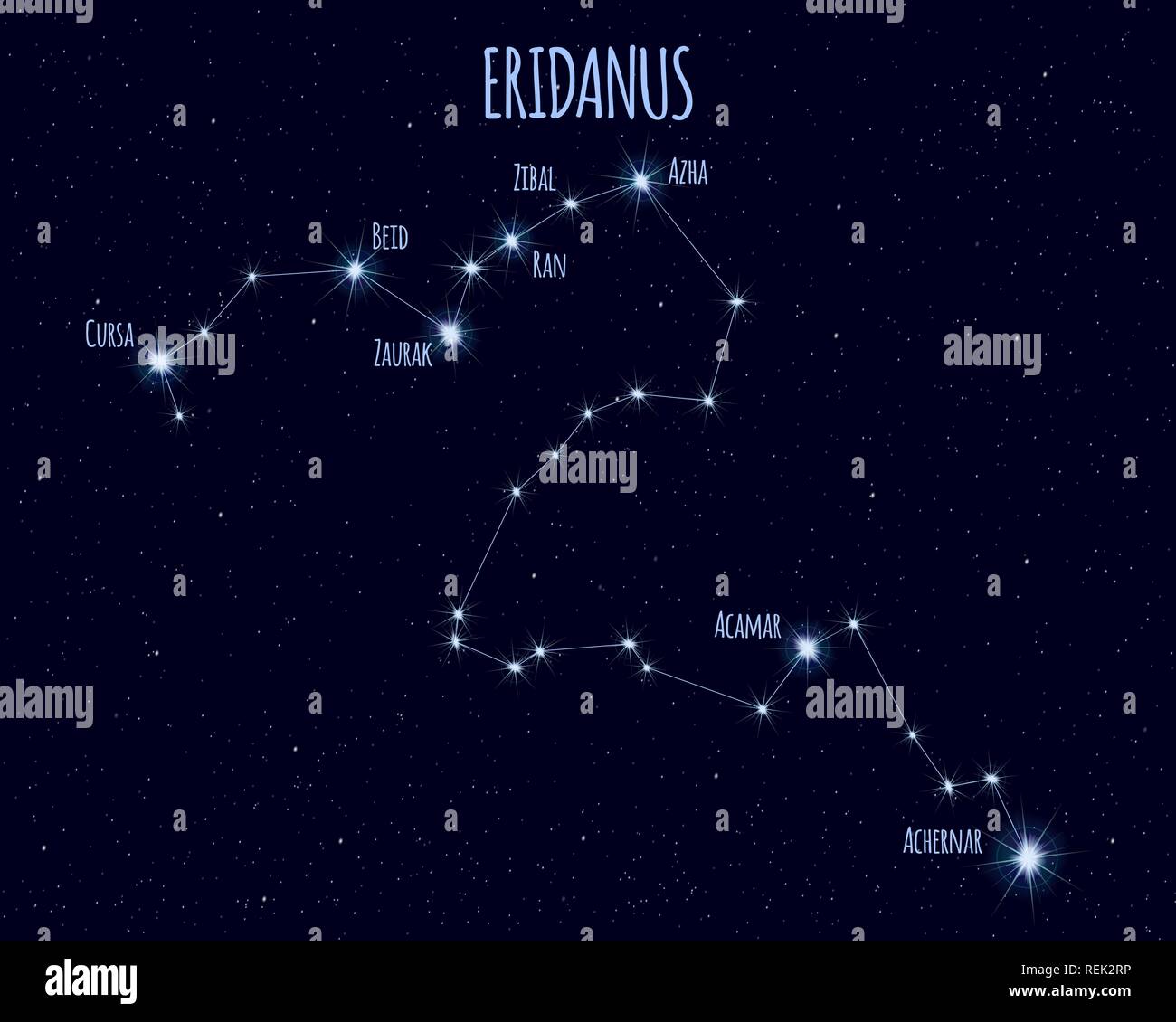 Eridanus Constellation High Resolution Stock Photography And Images Alamy