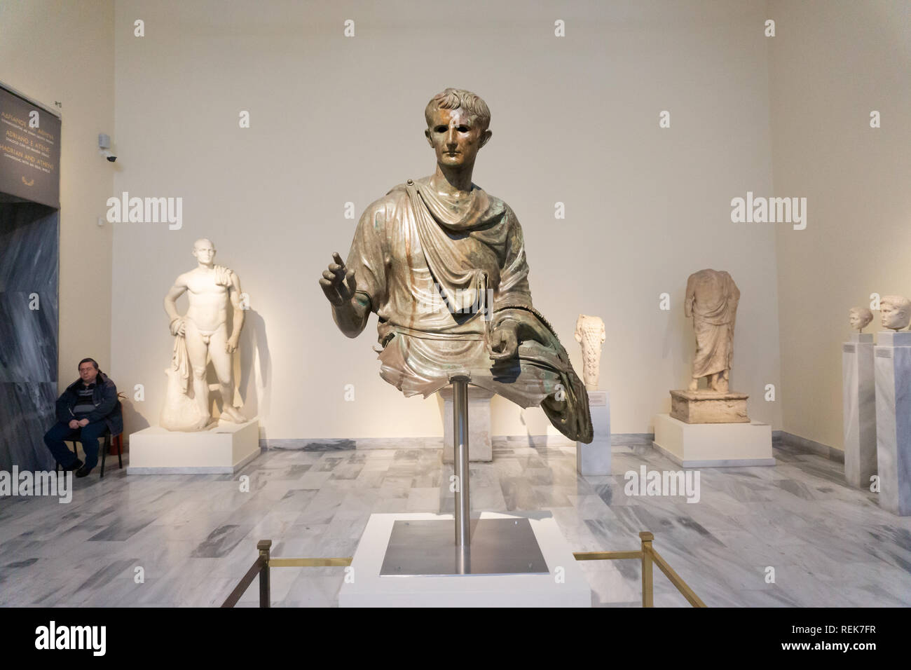 The perfection and beauty of ancient Greek sculpture render one