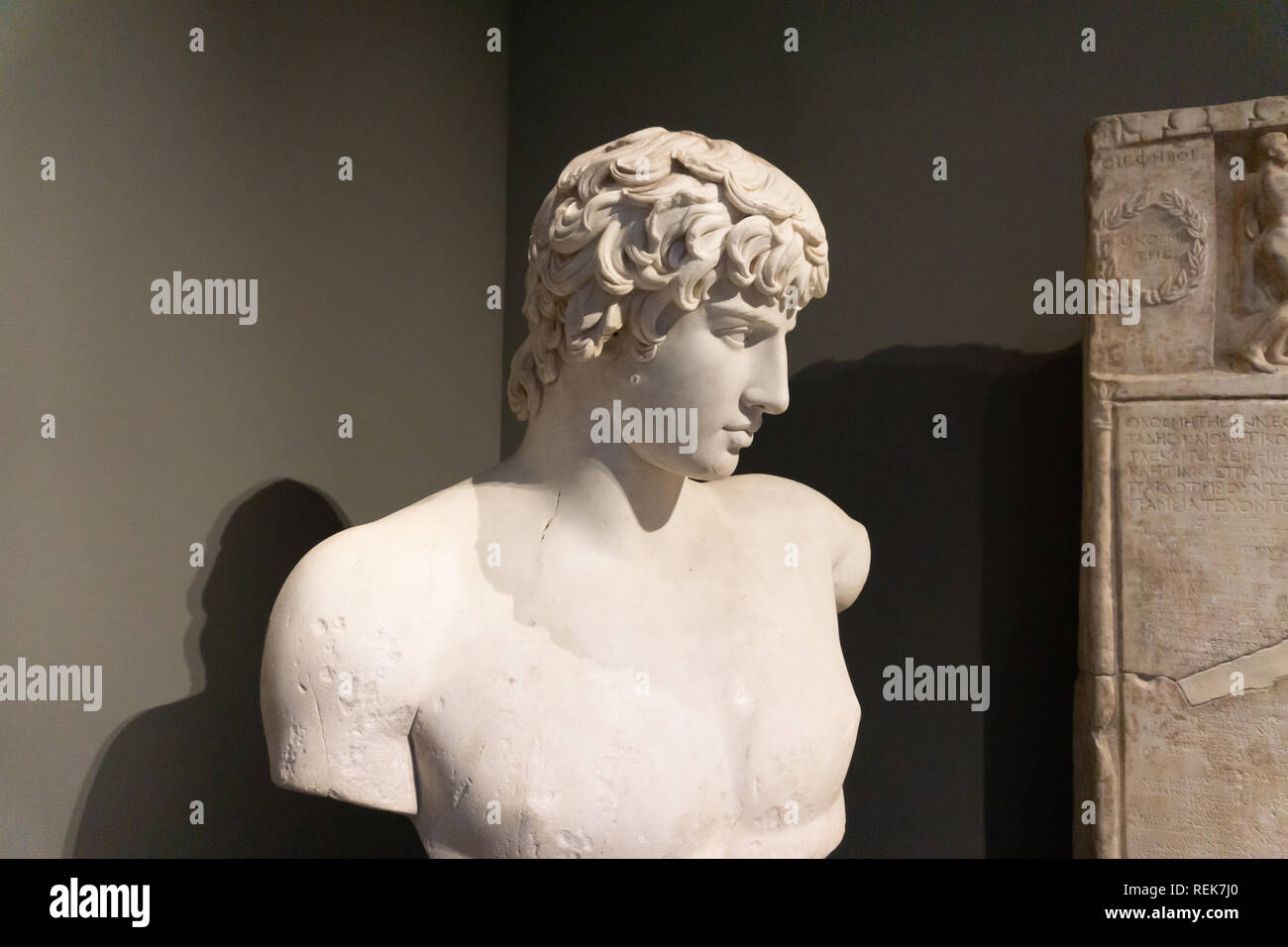 The perfection and beauty of ancient Greek sculpture render one