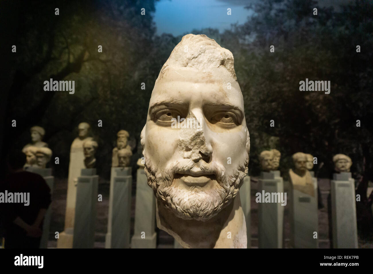 The perfection and beauty of ancient Greek sculpture render one