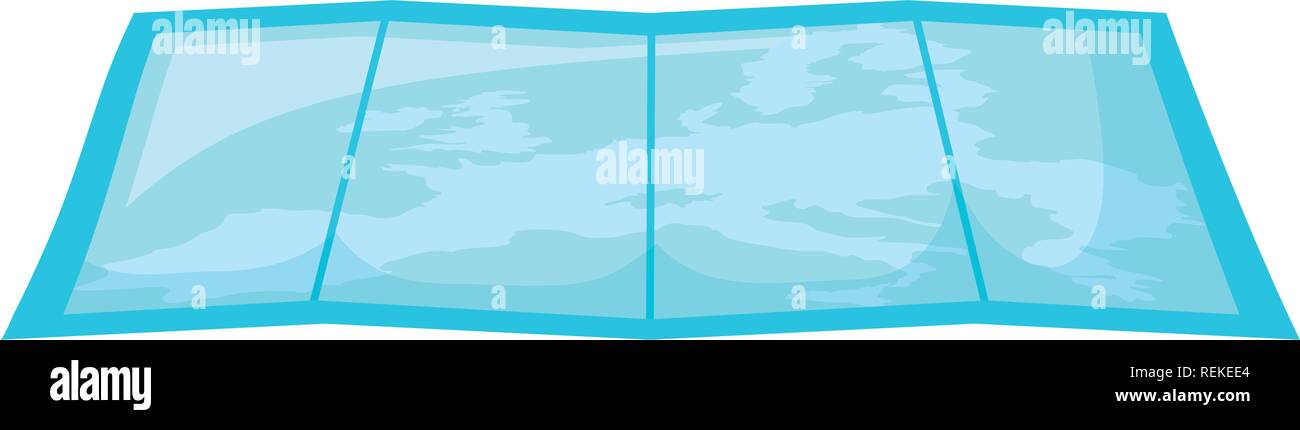 map icon Over white background, vector illustration Stock Vector Image ...